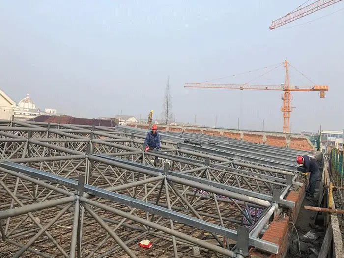 石家庄四小体育馆网架