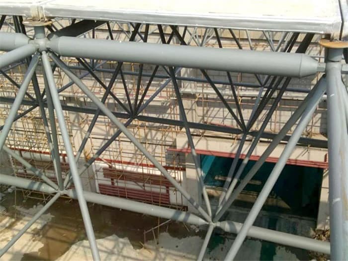 石家庄公安局网架天基板屋面